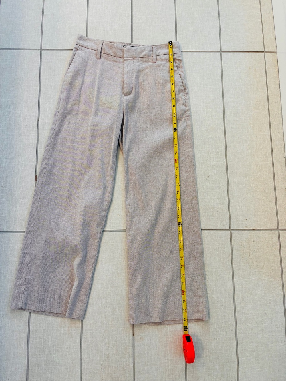 Set of 2 Banana Republic Beige Trousers size 0 - Picture 15 of 16